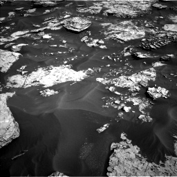 Nasa's Mars rover Curiosity acquired this image using its Left Navigation Camera on Sol 1734, at drive 858, site number 64