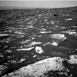 Nasa's Mars rover Curiosity acquired this image using its Left Navigation Camera on Sol 1734, at drive 876, site number 64