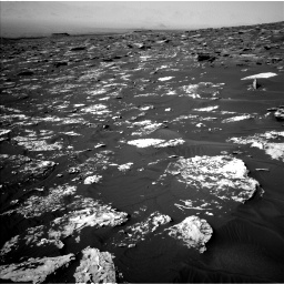 Nasa's Mars rover Curiosity acquired this image using its Left Navigation Camera on Sol 1734, at drive 888, site number 64