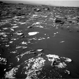 Nasa's Mars rover Curiosity acquired this image using its Left Navigation Camera on Sol 1734, at drive 954, site number 64