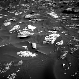 Nasa's Mars rover Curiosity acquired this image using its Left Navigation Camera on Sol 1734, at drive 984, site number 64