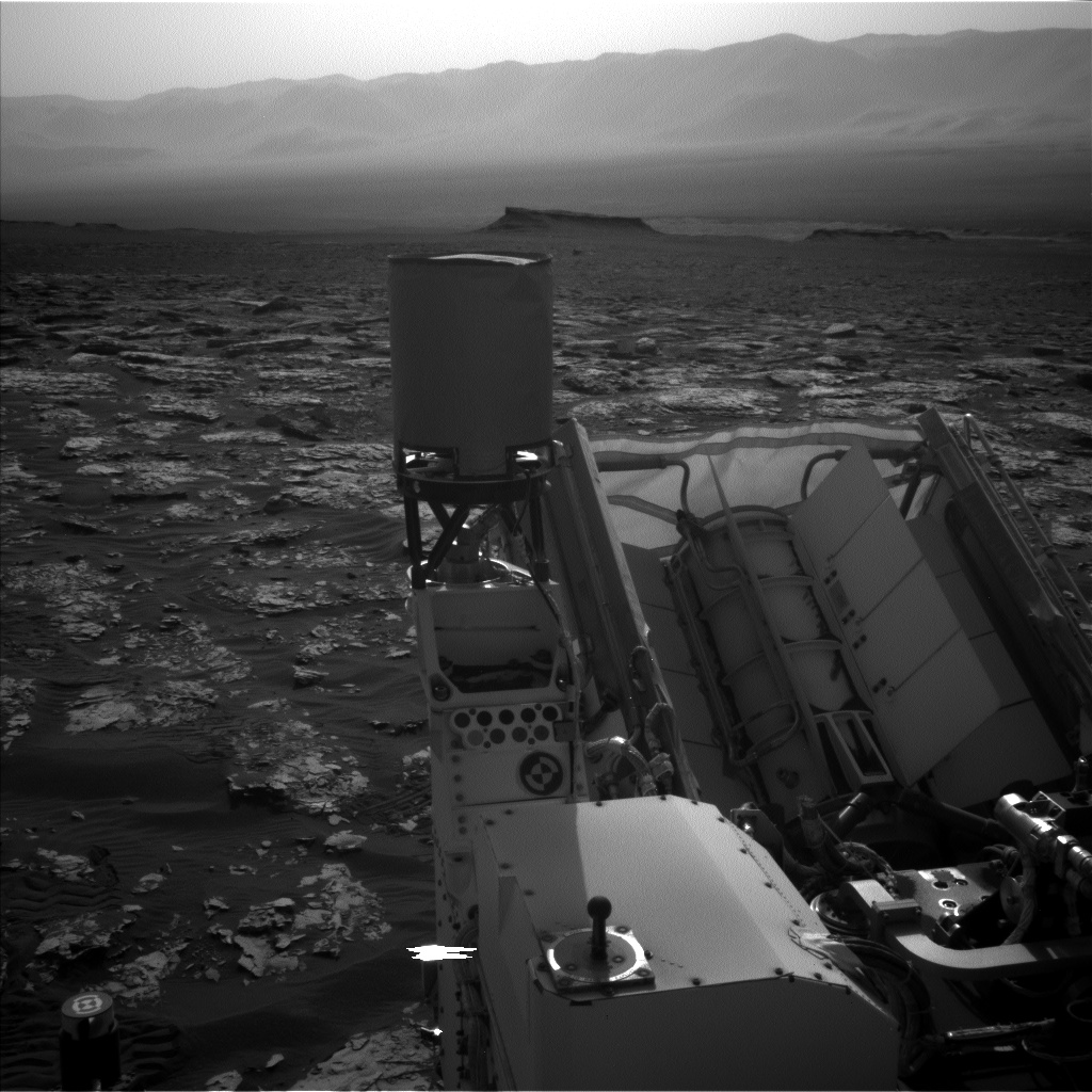 Nasa's Mars rover Curiosity acquired this image using its Left Navigation Camera on Sol 1734, at drive 996, site number 64