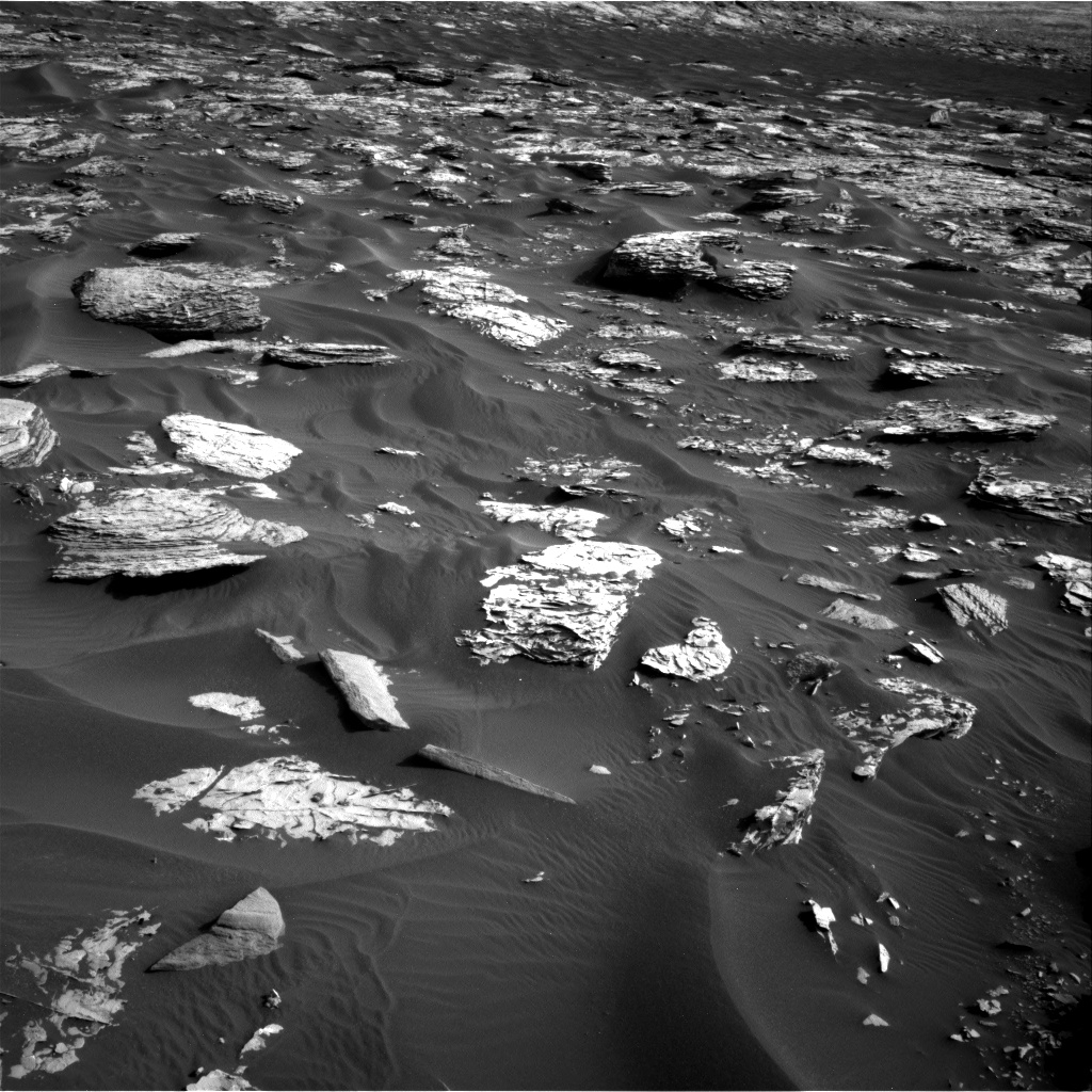 Nasa's Mars rover Curiosity acquired this image using its Right Navigation Camera on Sol 1734, at drive 996, site number 64