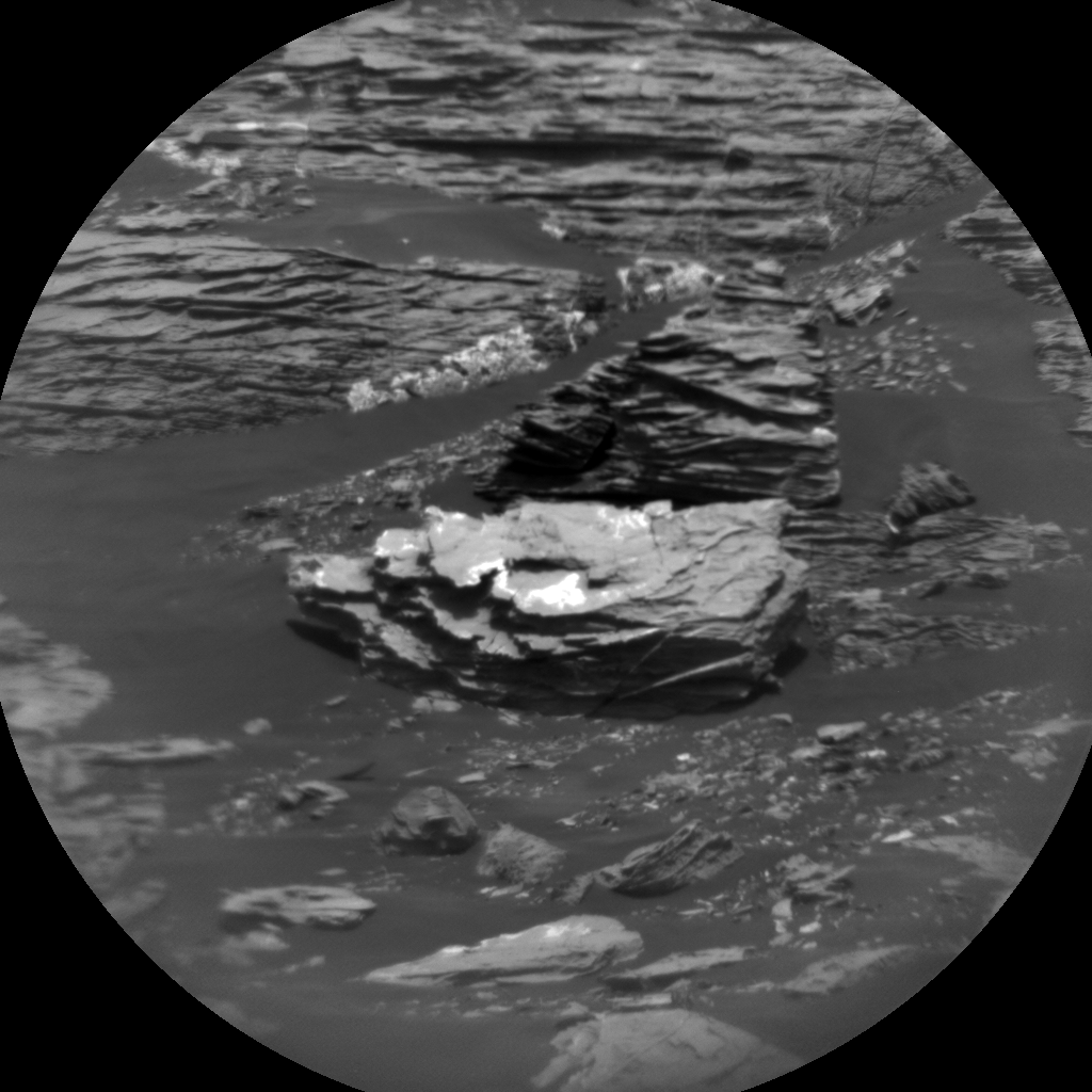 Nasa's Mars rover Curiosity acquired this image using its Chemistry & Camera (ChemCam) on Sol 1734, at drive 846, site number 64
