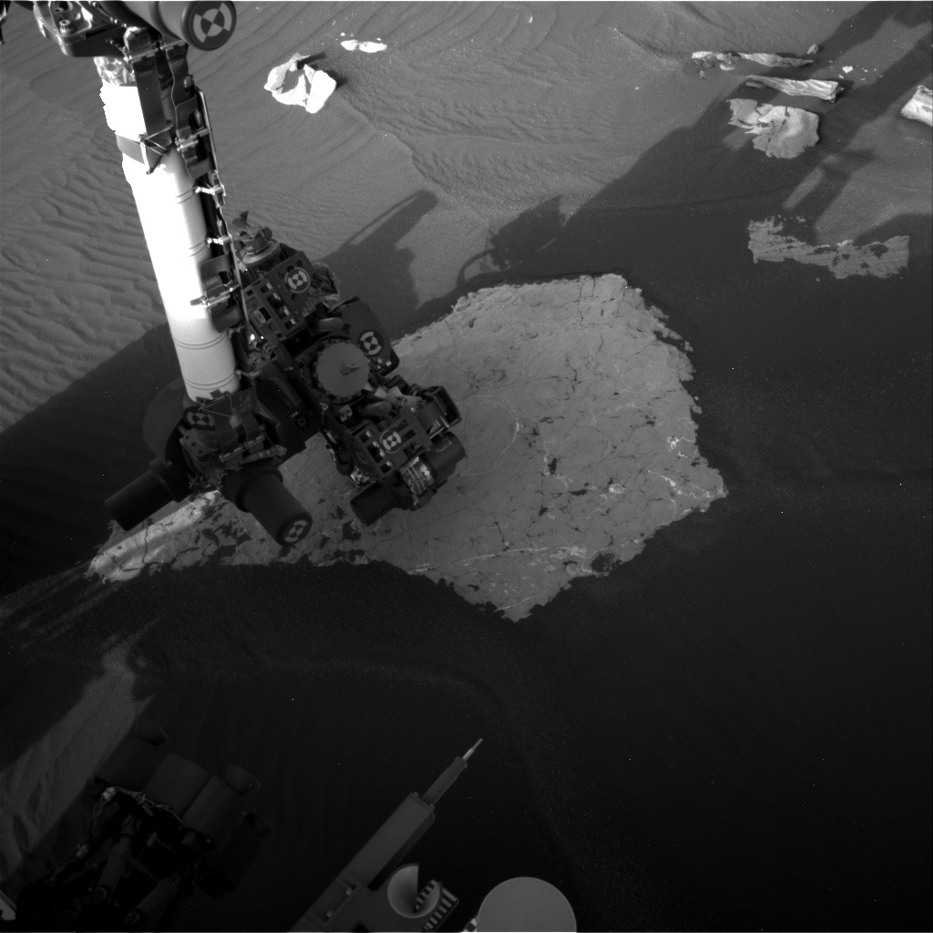 Nasa's Mars rover Curiosity acquired this image using its Right Navigation Camera on Sol 1736, at drive 996, site number 64