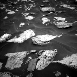 Nasa's Mars rover Curiosity acquired this image using its Left Navigation Camera on Sol 1737, at drive 1014, site number 64