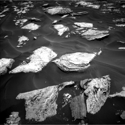 Nasa's Mars rover Curiosity acquired this image using its Left Navigation Camera on Sol 1737, at drive 1038, site number 64