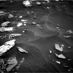 Nasa's Mars rover Curiosity acquired this image using its Left Navigation Camera on Sol 1737, at drive 1080, site number 64