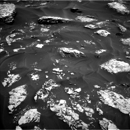 Nasa's Mars rover Curiosity acquired this image using its Left Navigation Camera on Sol 1737, at drive 1104, site number 64