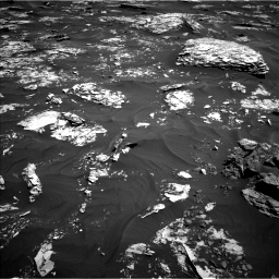Nasa's Mars rover Curiosity acquired this image using its Left Navigation Camera on Sol 1737, at drive 1134, site number 64