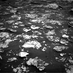 Nasa's Mars rover Curiosity acquired this image using its Left Navigation Camera on Sol 1737, at drive 1176, site number 64