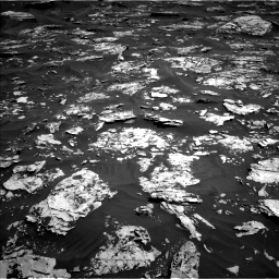 Nasa's Mars rover Curiosity acquired this image using its Left Navigation Camera on Sol 1737, at drive 1188, site number 64