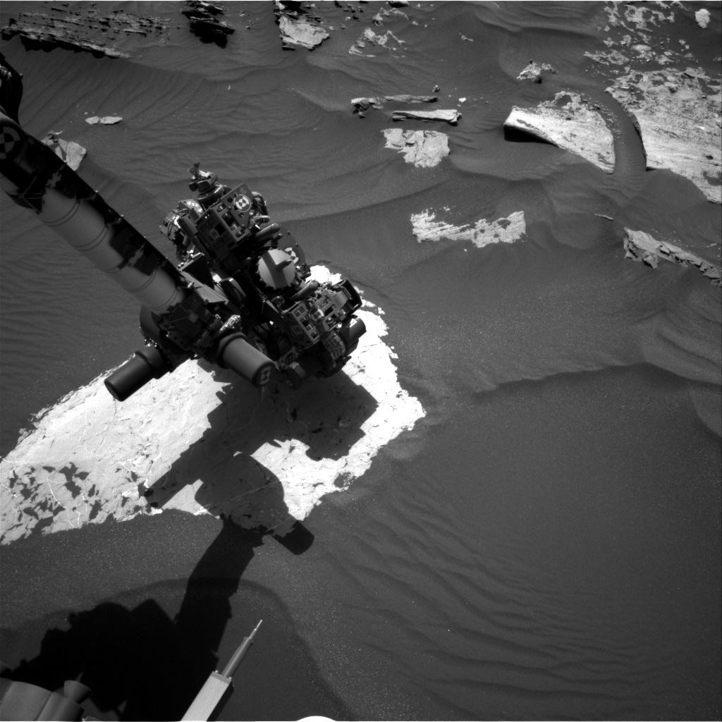 Nasa's Mars rover Curiosity acquired this image using its Right Navigation Camera on Sol 1737, at drive 996, site number 64