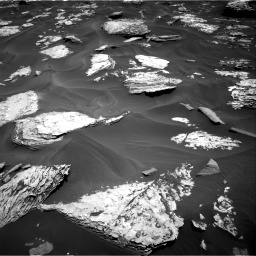 Nasa's Mars rover Curiosity acquired this image using its Right Navigation Camera on Sol 1737, at drive 1002, site number 64