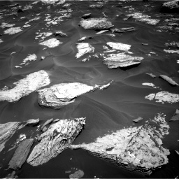Nasa's Mars rover Curiosity acquired this image using its Right Navigation Camera on Sol 1737, at drive 1008, site number 64
