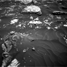Nasa's Mars rover Curiosity acquired this image using its Right Navigation Camera on Sol 1737, at drive 1122, site number 64