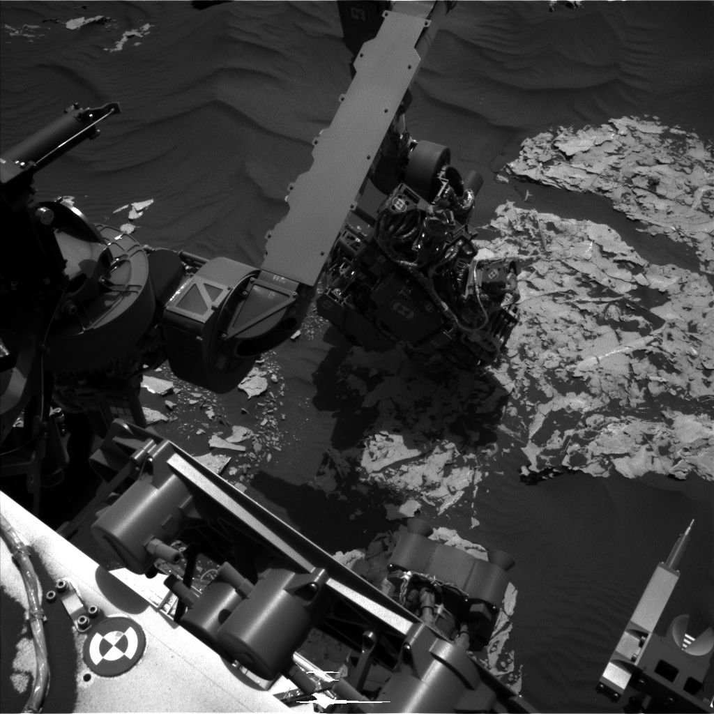 Nasa's Mars rover Curiosity acquired this image using its Left Navigation Camera on Sol 1739, at drive 1194, site number 64