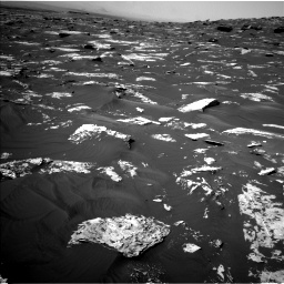 Nasa's Mars rover Curiosity acquired this image using its Left Navigation Camera on Sol 1739, at drive 1302, site number 64