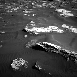 Nasa's Mars rover Curiosity acquired this image using its Left Navigation Camera on Sol 1739, at drive 1392, site number 64