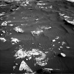 Nasa's Mars rover Curiosity acquired this image using its Left Navigation Camera on Sol 1739, at drive 1416, site number 64