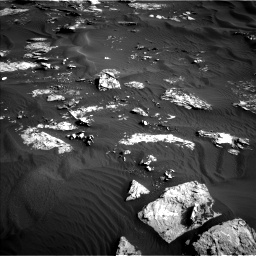 Nasa's Mars rover Curiosity acquired this image using its Left Navigation Camera on Sol 1739, at drive 1446, site number 64