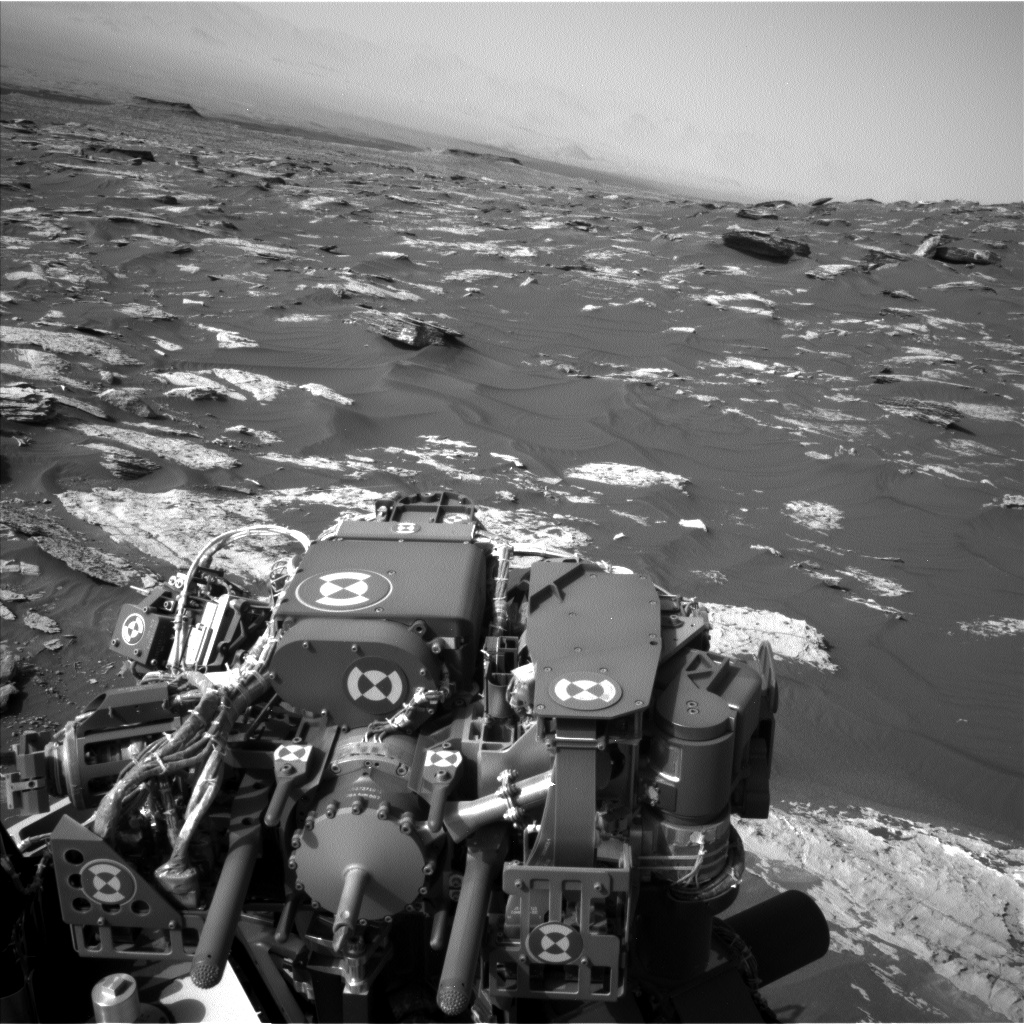 Nasa's Mars rover Curiosity acquired this image using its Left Navigation Camera on Sol 1739, at drive 1470, site number 64