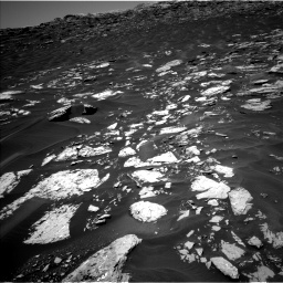 Nasa's Mars rover Curiosity acquired this image using its Left Navigation Camera on Sol 1741, at drive 1518, site number 64
