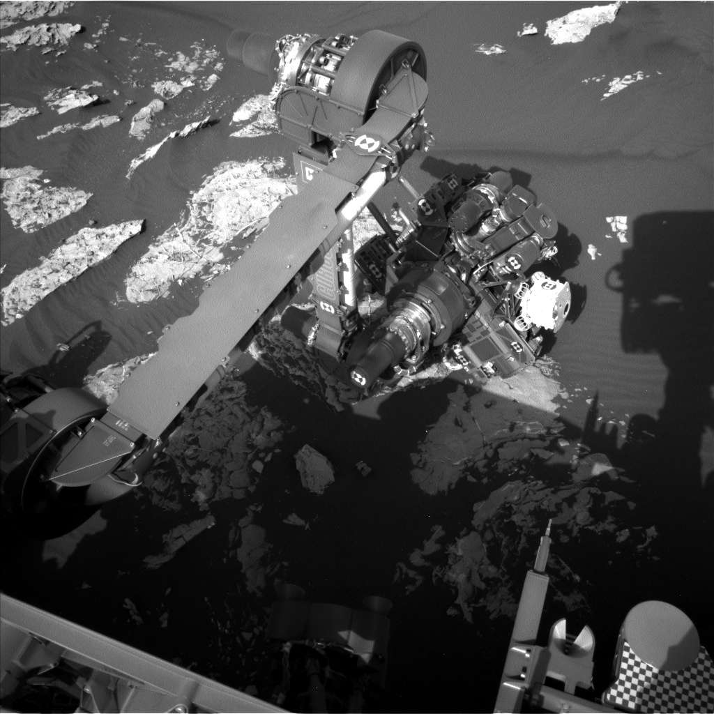 Nasa's Mars rover Curiosity acquired this image using its Left Navigation Camera on Sol 1744, at drive 1626, site number 64