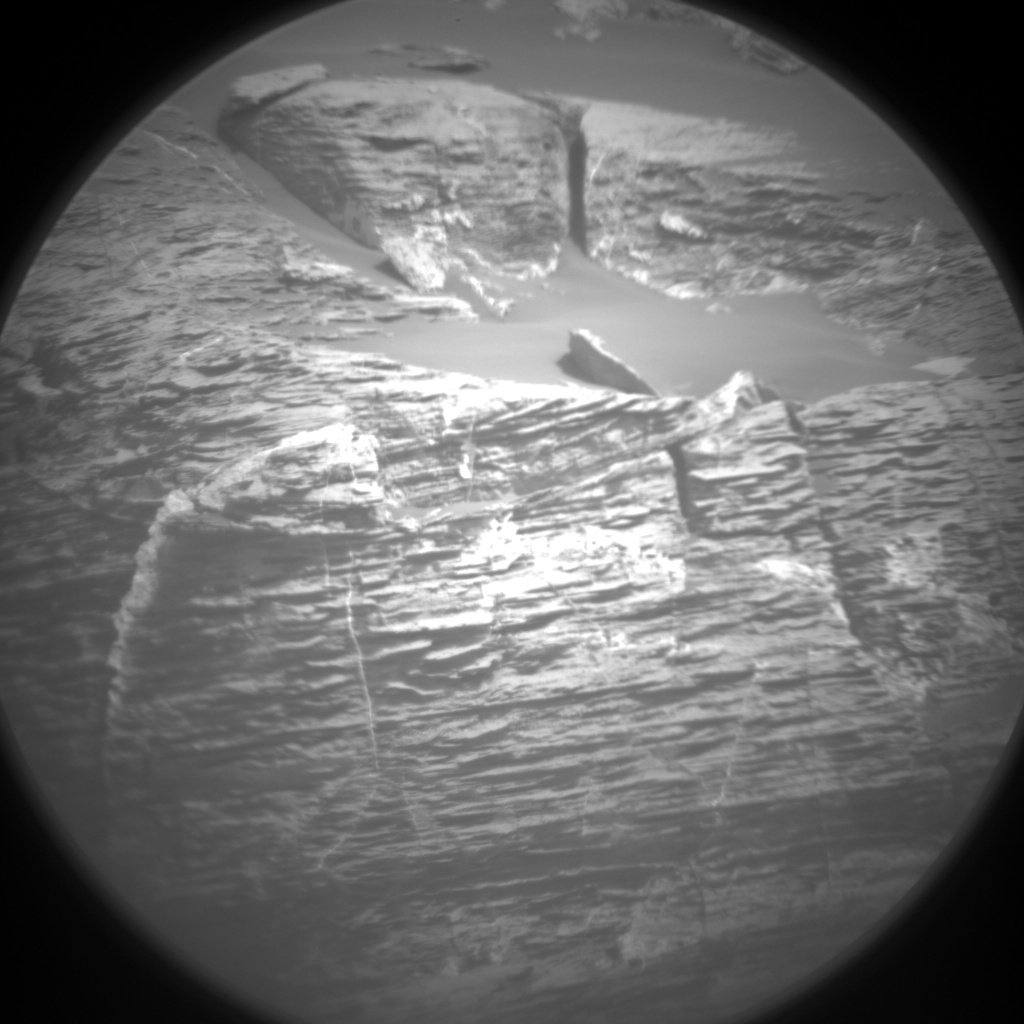 Nasa's Mars rover Curiosity acquired this image using its Chemistry & Camera (ChemCam) on Sol 1745, at drive 1626, site number 64
