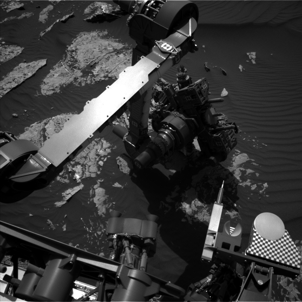 Nasa's Mars rover Curiosity acquired this image using its Left Navigation Camera on Sol 1745, at drive 1626, site number 64