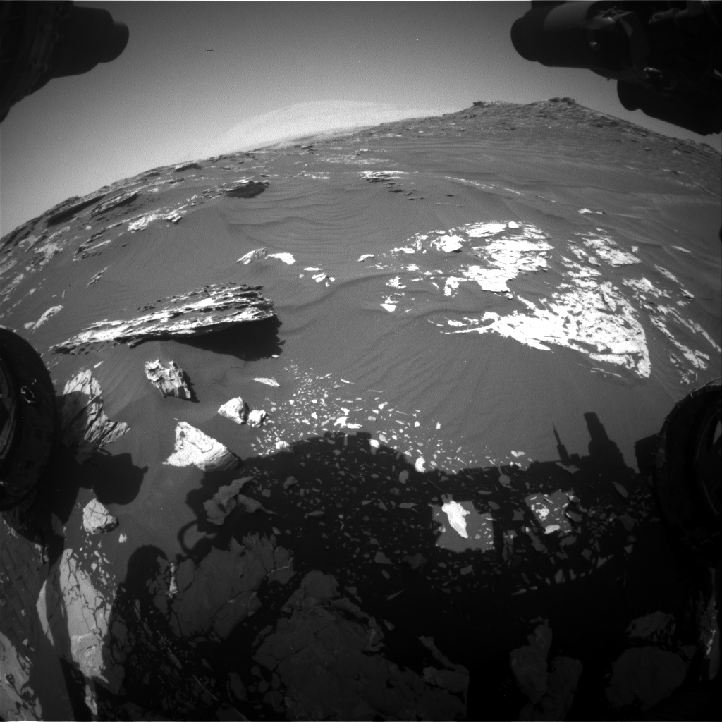 Nasa's Mars rover Curiosity acquired this image using its Front Hazard Avoidance Camera (Front Hazcam) on Sol 1746, at drive 1890, site number 64