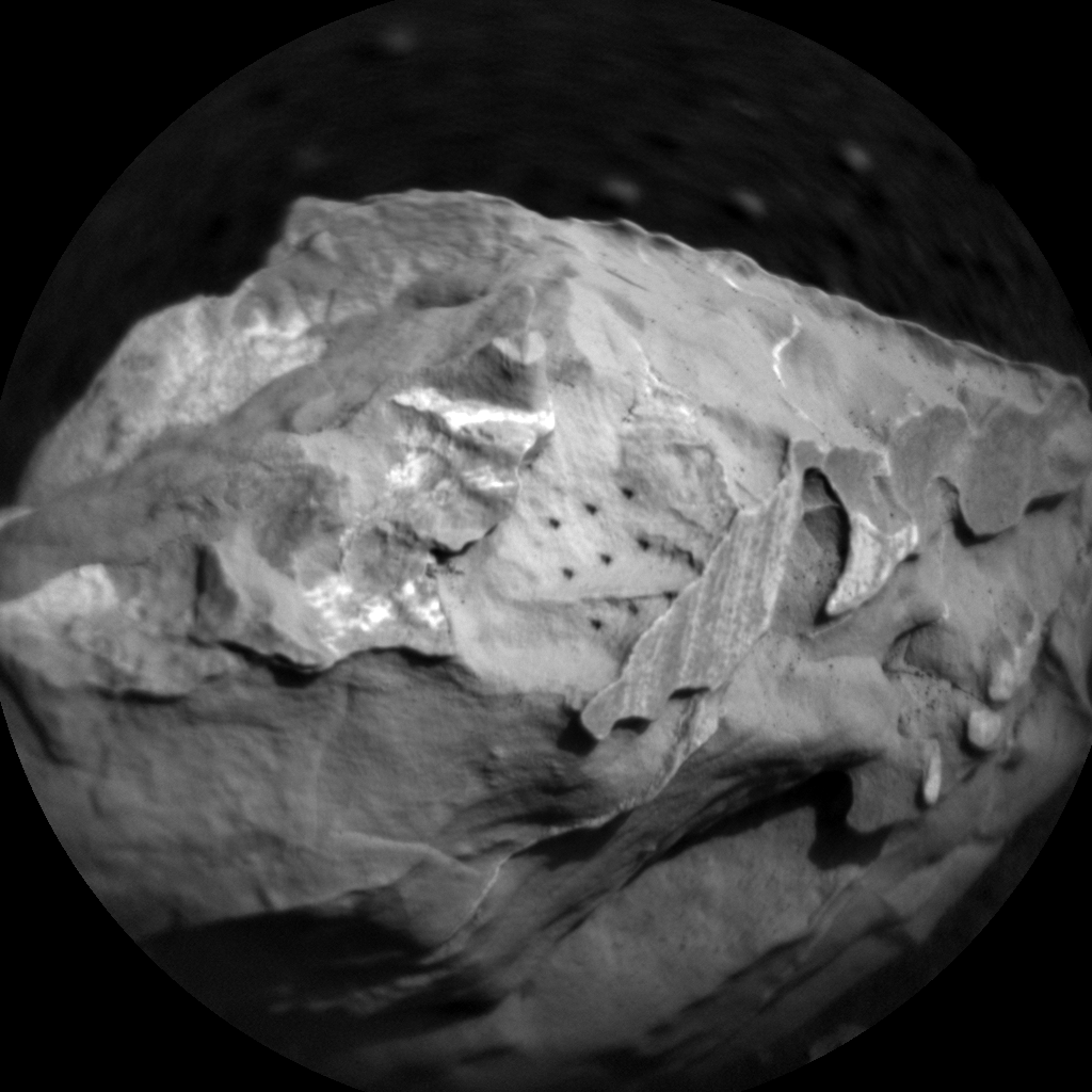 Nasa's Mars rover Curiosity acquired this image using its Chemistry & Camera (ChemCam) on Sol 1746, at drive 1890, site number 64