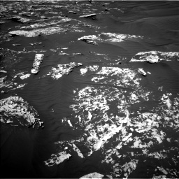 Nasa's Mars rover Curiosity acquired this image using its Left Navigation Camera on Sol 1747, at drive 1956, site number 64