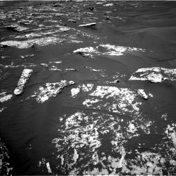 Nasa's Mars rover Curiosity acquired this image using its Left Navigation Camera on Sol 1747, at drive 1962, site number 64