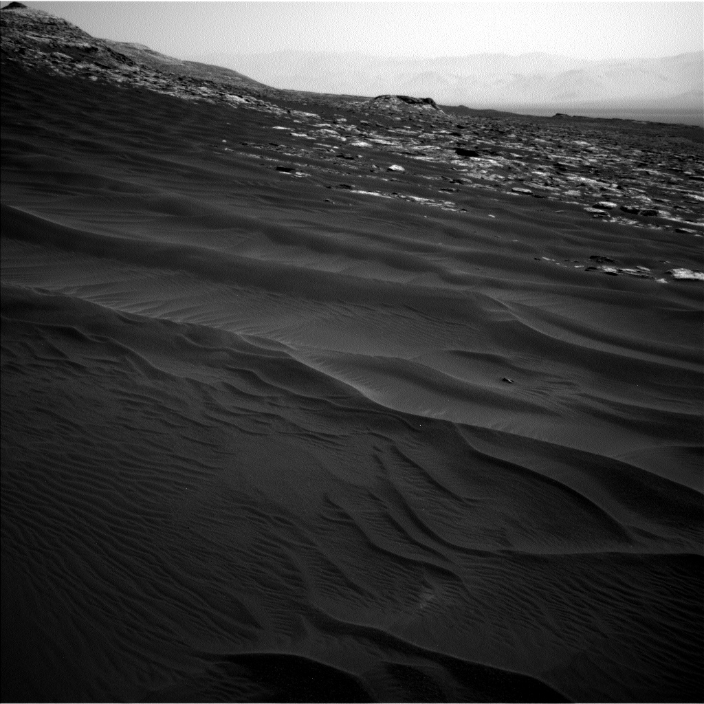 Nasa's Mars rover Curiosity acquired this image using its Left Navigation Camera on Sol 1747, at drive 1980, site number 64