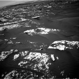 Nasa's Mars rover Curiosity acquired this image using its Right Navigation Camera on Sol 1747, at drive 1968, site number 64