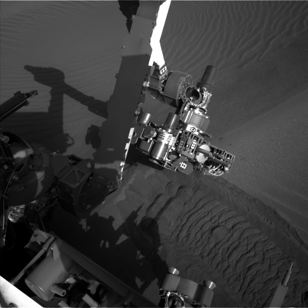 Nasa's Mars rover Curiosity acquired this image using its Left Navigation Camera on Sol 1749, at drive 2088, site number 64