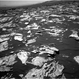 Nasa's Mars rover Curiosity acquired this image using its Left Navigation Camera on Sol 1751, at drive 2136, site number 64