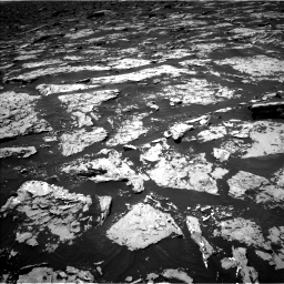 Nasa's Mars rover Curiosity acquired this image using its Left Navigation Camera on Sol 1752, at drive 2208, site number 64