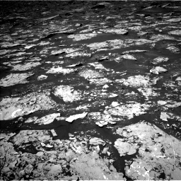 Nasa's Mars rover Curiosity acquired this image using its Left Navigation Camera on Sol 1753, at drive 2250, site number 64