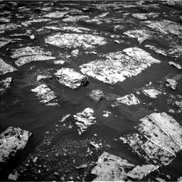 Nasa's Mars rover Curiosity acquired this image using its Left Navigation Camera on Sol 1753, at drive 2292, site number 64