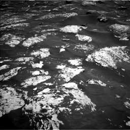 Nasa's Mars rover Curiosity acquired this image using its Left Navigation Camera on Sol 1753, at drive 2370, site number 64