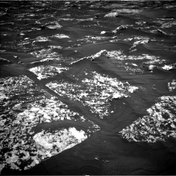 Nasa's Mars rover Curiosity acquired this image using its Left Navigation Camera on Sol 1753, at drive 2424, site number 64