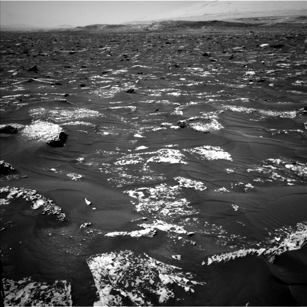 Nasa's Mars rover Curiosity acquired this image using its Left Navigation Camera on Sol 1753, at drive 2442, site number 64