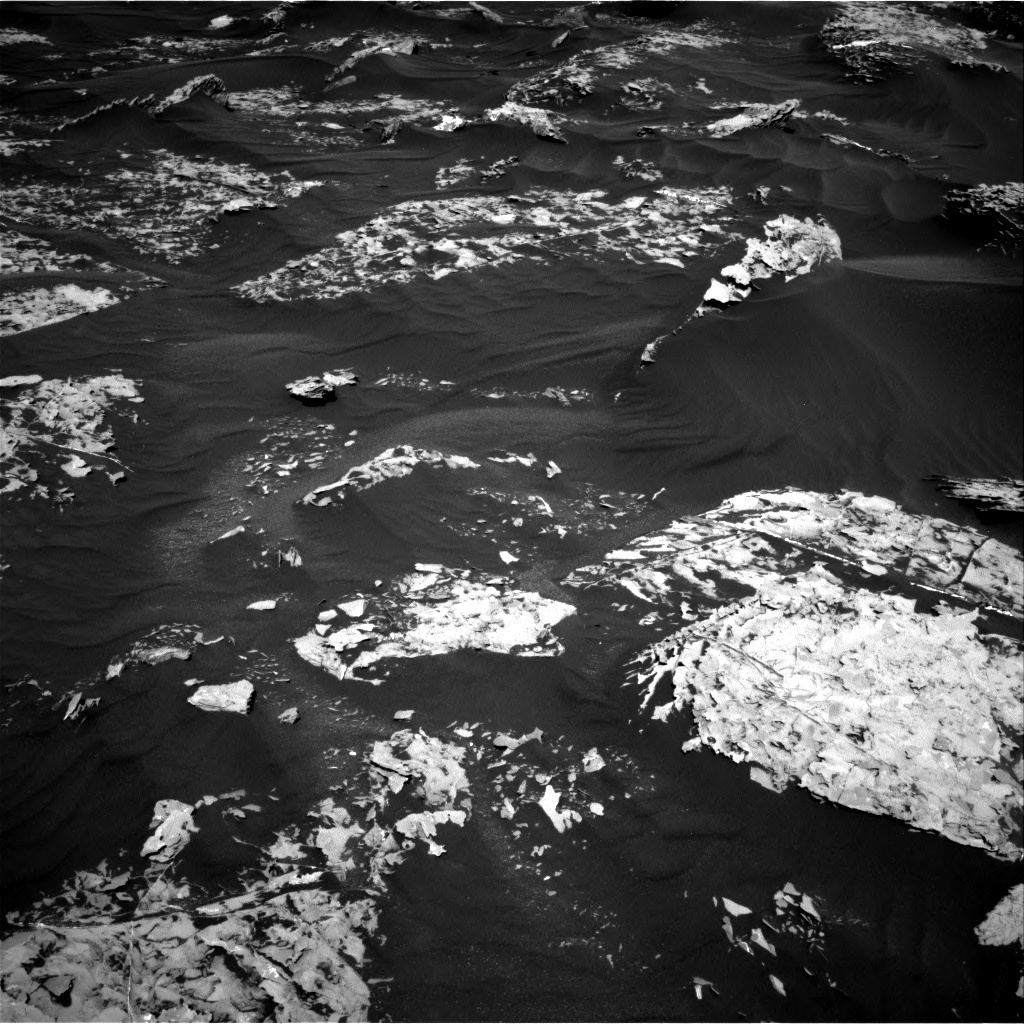 Nasa's Mars rover Curiosity acquired this image using its Right Navigation Camera on Sol 1753, at drive 2406, site number 64