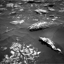 Nasa's Mars rover Curiosity acquired this image using its Left Navigation Camera on Sol 1754, at drive 2442, site number 64