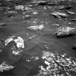 Nasa's Mars rover Curiosity acquired this image using its Left Navigation Camera on Sol 1754, at drive 2448, site number 64