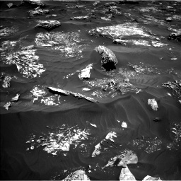 Nasa's Mars rover Curiosity acquired this image using its Left Navigation Camera on Sol 1754, at drive 2484, site number 64