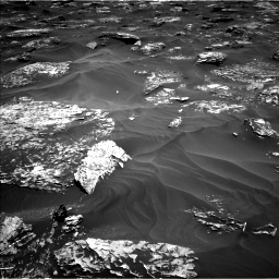 Nasa's Mars rover Curiosity acquired this image using its Left Navigation Camera on Sol 1754, at drive 2532, site number 64