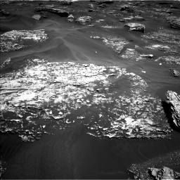 Nasa's Mars rover Curiosity acquired this image using its Left Navigation Camera on Sol 1754, at drive 2556, site number 64